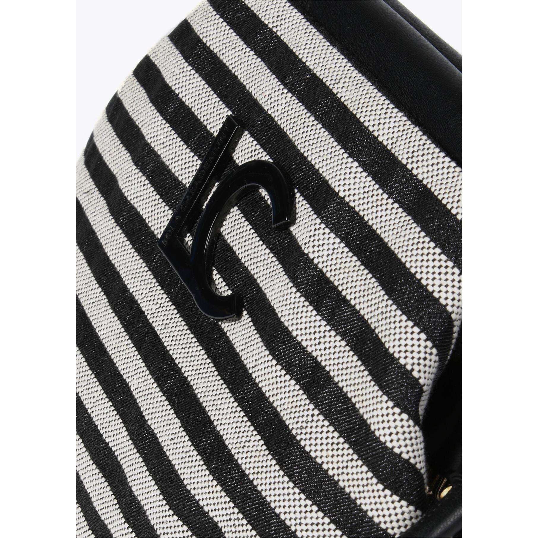 Borsa a mano a righe