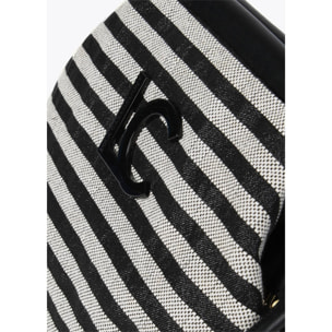 Borsa a mano a righe