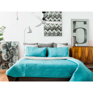 Ventilador de techo Modo Invierno/Verano Termostato Dimable Wifi Motor DC Techos Inclinados Mando a Distancia Luz tres tonos Hypersilence Memoria Vendible Shopify (AUTOMATICO) NusaD132C04LED64642 PURLINE