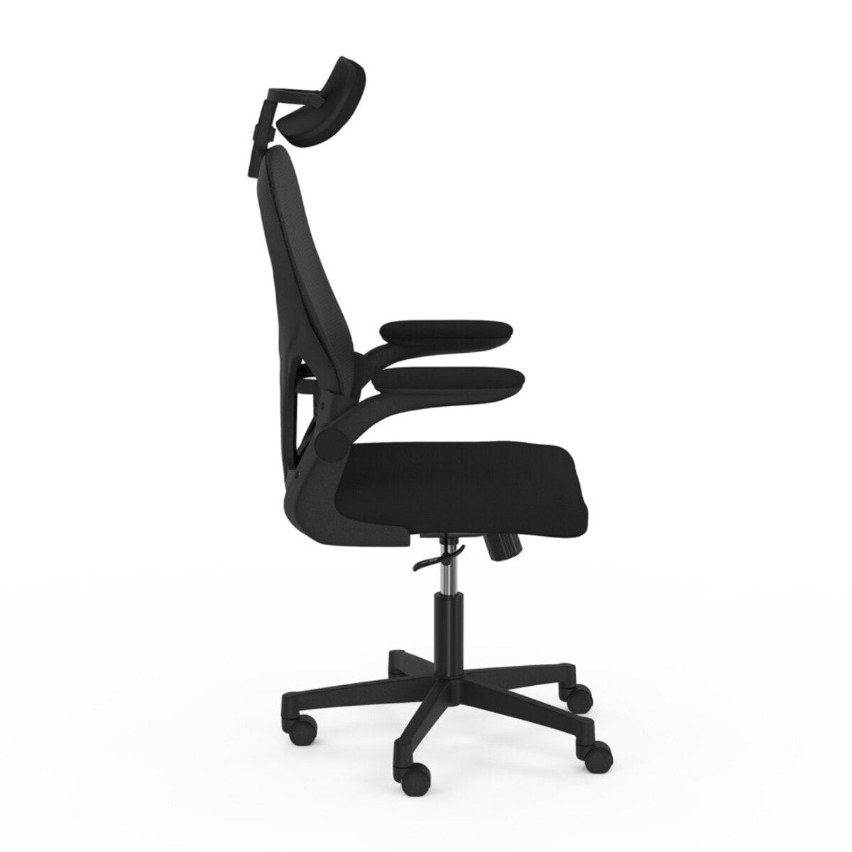 Fauteuil de bureau à roulettes James noir