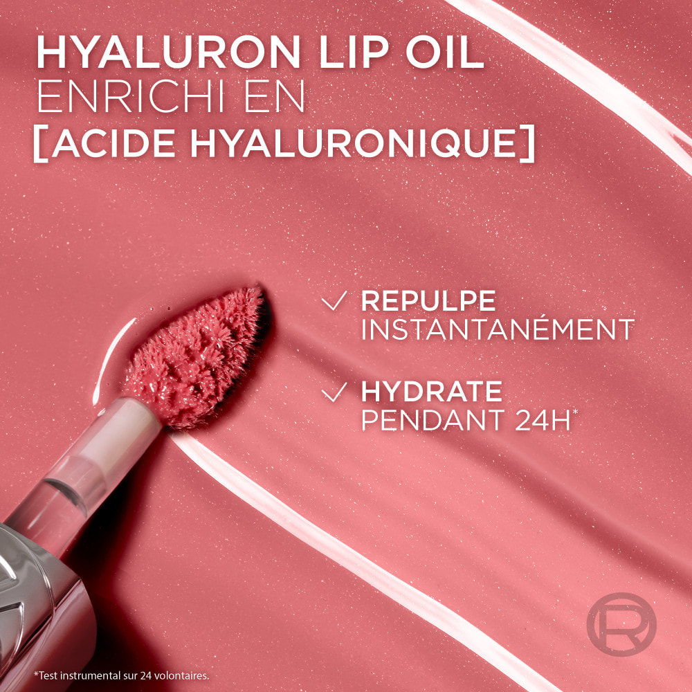 L'Oréal Paris Plump Ambition Lip Oil 650 Nude Macaron 5ml