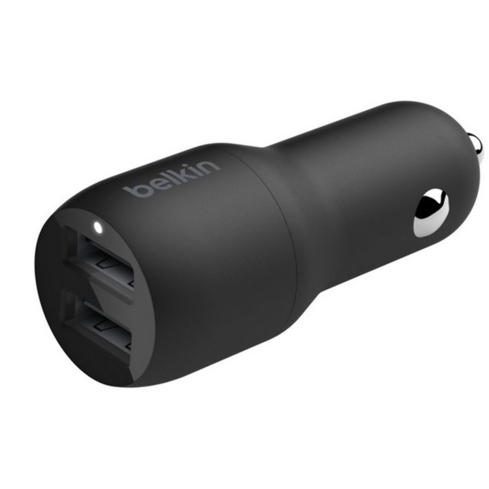 Chargeur BELKIN 24W 2xUSB-A/Lightning 1m noir