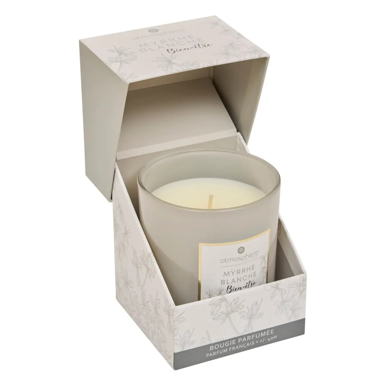 Bougie parfumée "Mael" - myrrhe 190g