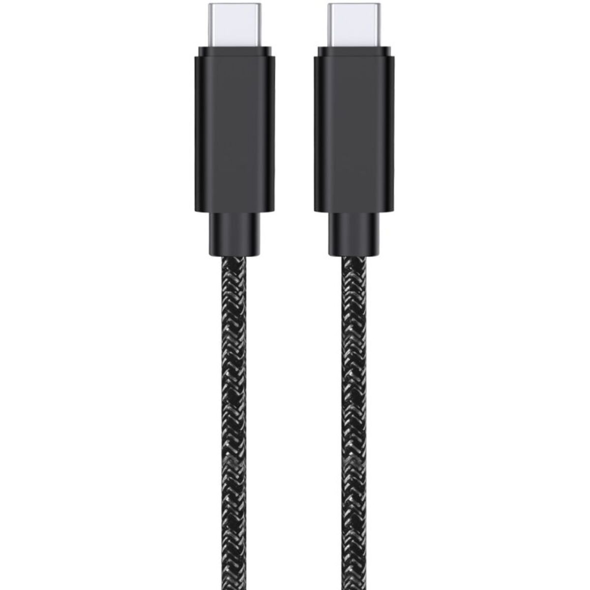 Câble USB C ADEQWAT vers USB-C 2M 100W Noir