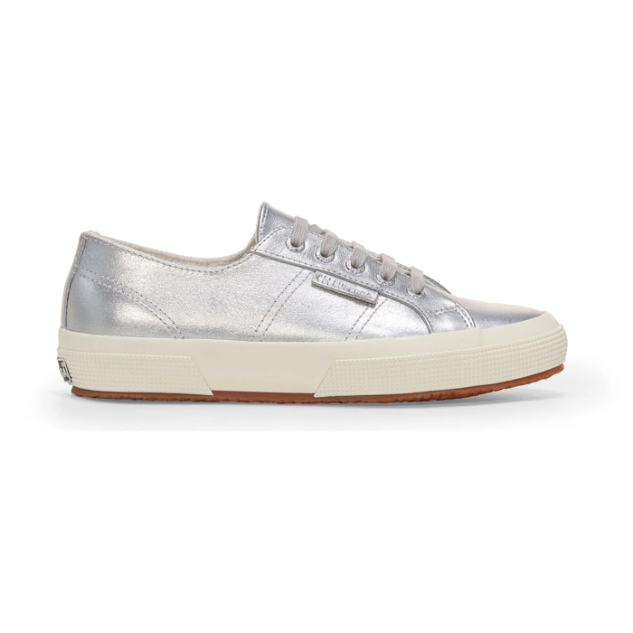 Le Superga Donna Grigio 2750 Pearl Leather