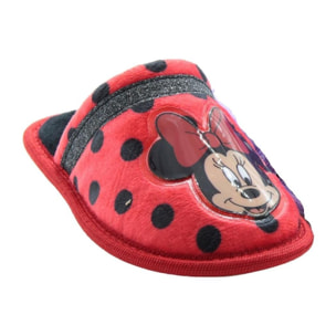 Ciabatte Pantofola Minnie Pois Rossa Lei Disney Rosso