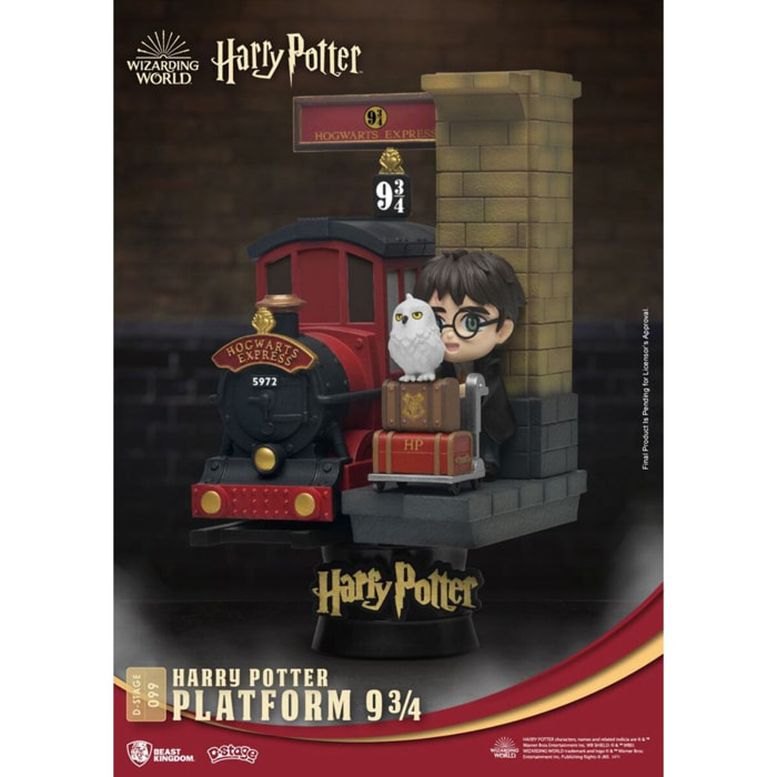 Harry Potter D-stage Pvc Diorama Binario 9 3/4 Standard Version 15 Cm Beast Kingdom Toys