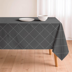 Nappe anti-taches TRAMA ANTHRACITE - en 100 % coton