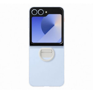 Coque SAMSUNG Z Flip6 transparente avec anneau