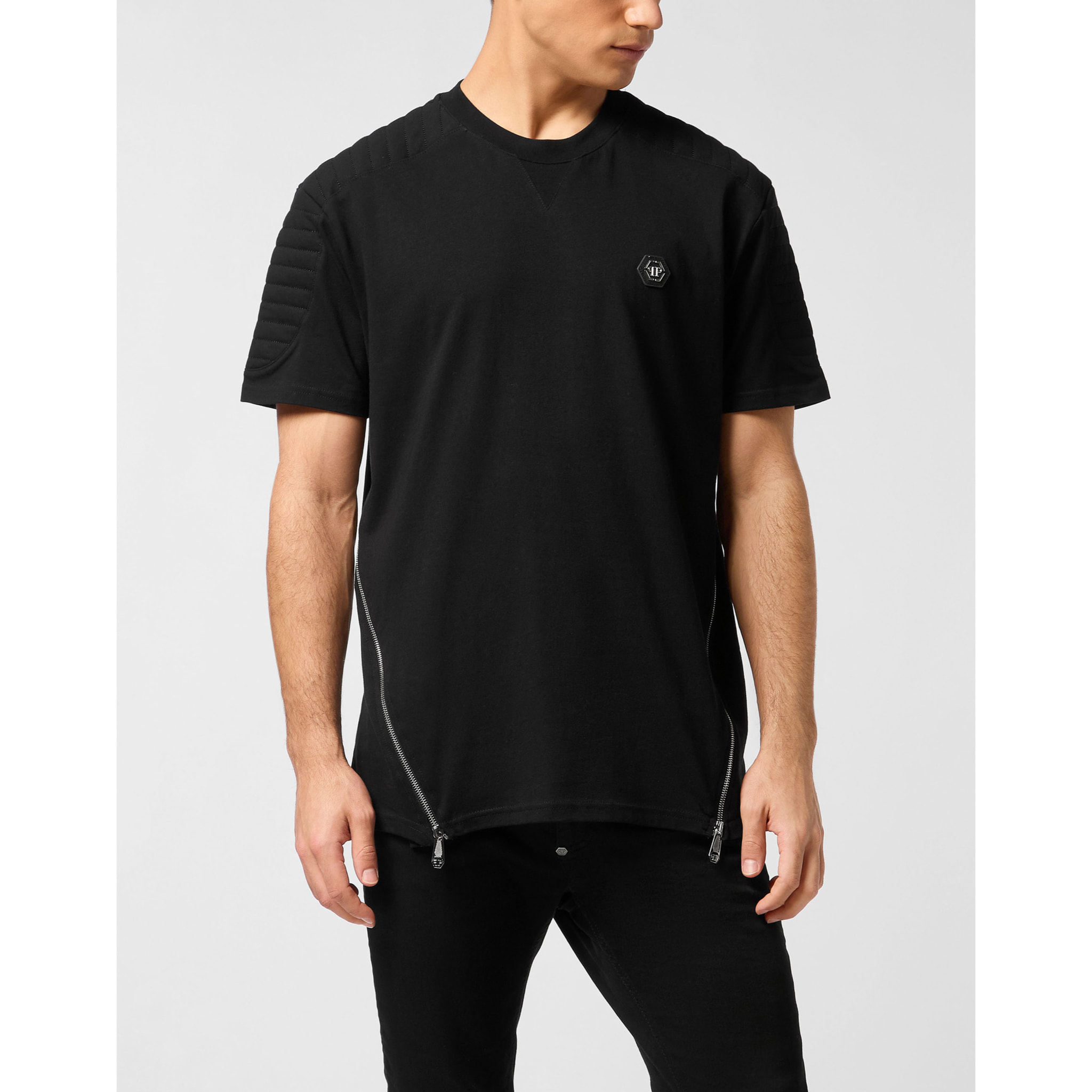 PHILIPP PLEIN Maglietta girocollo Ss HEXAGON