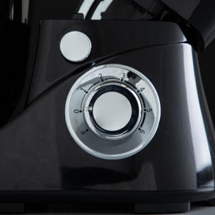Amasadora de 5l y 1300w con 6 velocidades + turbo masterpro foodies