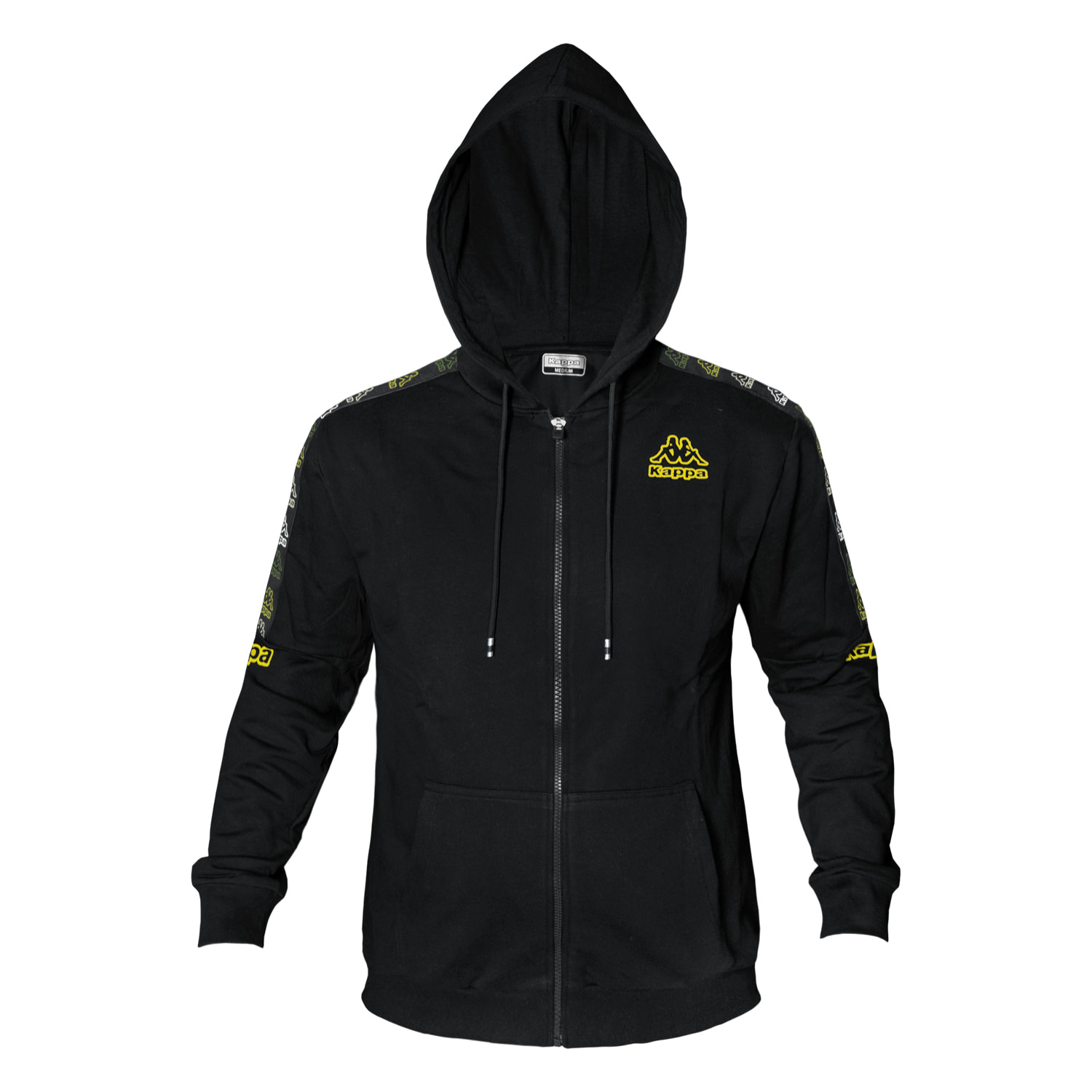 Felpa Uomo KAPPA Cotone Felpato Full Zip