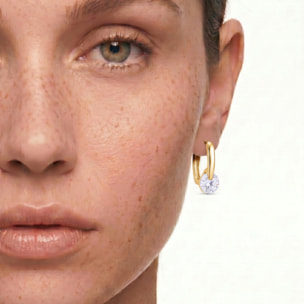 Pendientes Loranli acabado oro amarillo 18k