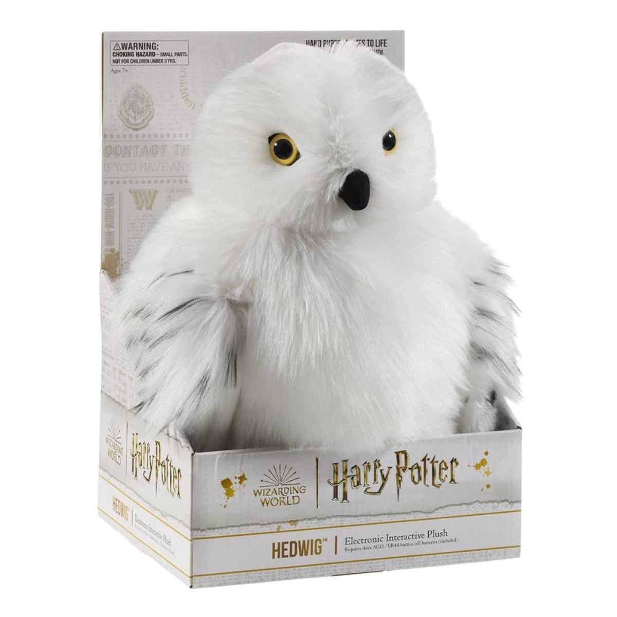 Harry Potter Peluche Figura Edvige Interattivo 30 Cm Noble Collection