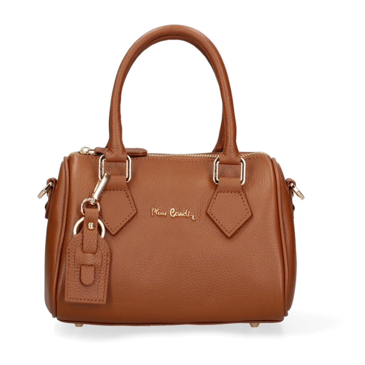 Borsa a bauletto da donna Made in Italy - Oriana Chic - 100% pelle - 23.0 x 15.0 x 14.0 cm