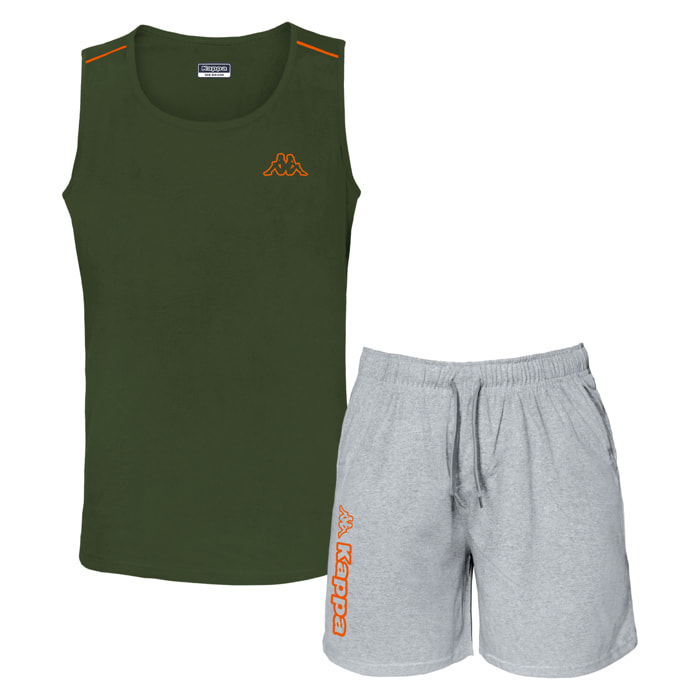 Completo / Pigiama Uomo KAPPA Cotone Smanicato