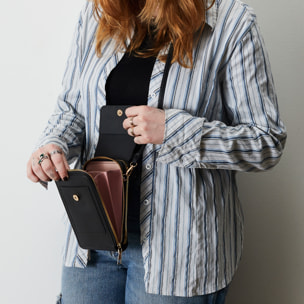 Pochette Smartphone - BE MIX - Tactile - Bandoulière - Noir