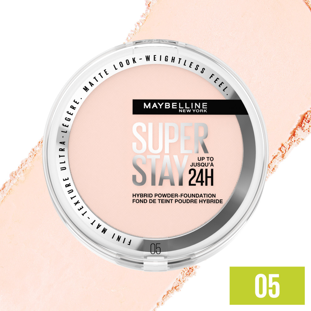 Maybelline New York Superstay 24H Hybride Fond de teint-Poudre Longue Tenue 05