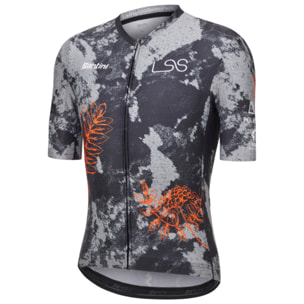 La Stelvio Santini 2025 - Maillot - Naranja - Unisex