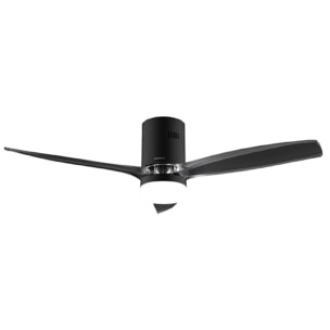 Cecotec Ventilateur de plafond avec lampe EnergySilence Aero 5285 Sun BlackTrans
