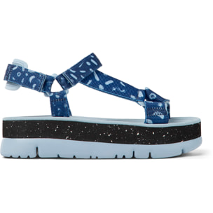 Sandali - CAMPER Oruga Up - Blu - Tessile tecnico (Poliestere riciclato)