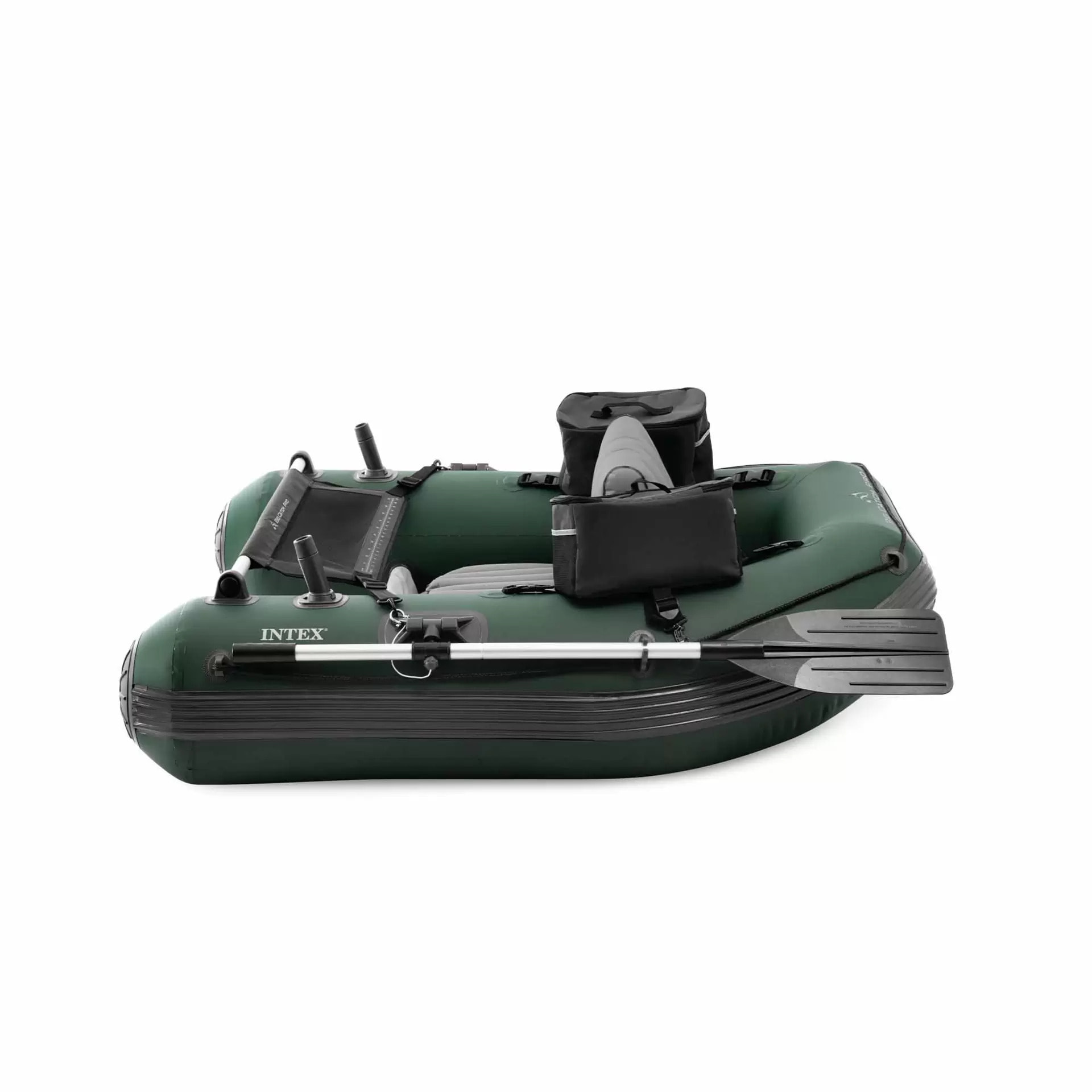 Intex 68381NP - Canotto Belly Boat Gommone Gonfiabile per la Pesca Big Catch Pro, 165x119x38 cm