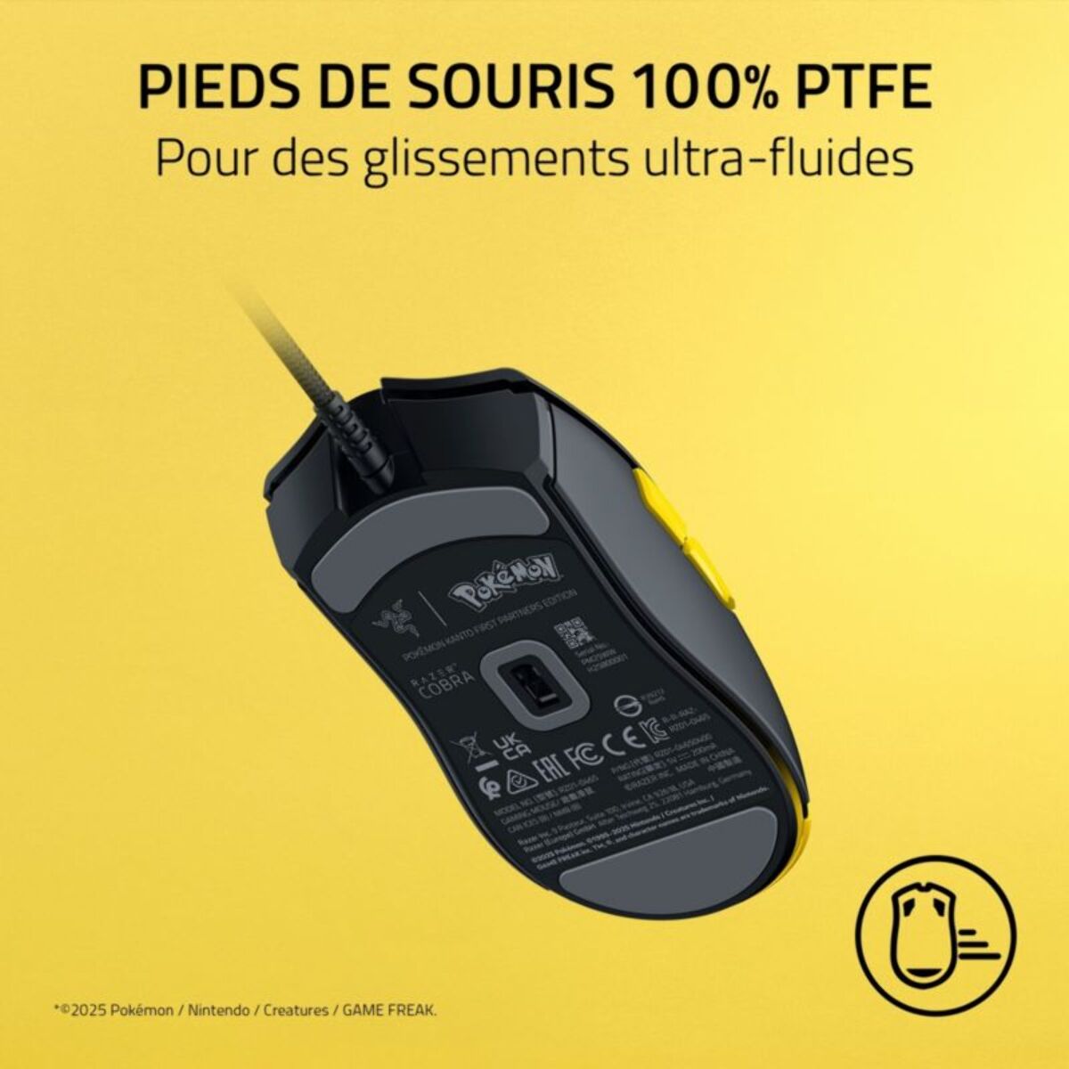Souris Gamer Filaire RAZER COBRA POKÉMON KANTO STARTERS ED