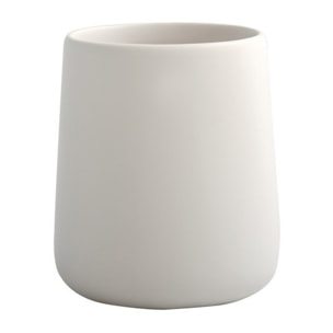 Lot de 3 accessoires de salle de bain en céramique MAONIE Blanc mat MSV