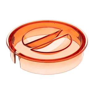 Pichet avec couvercle "Square" rose nacarat