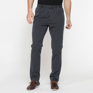 JOGGER PANT IN GABARDINA LEGGERA CON ELASTICO IN VITA