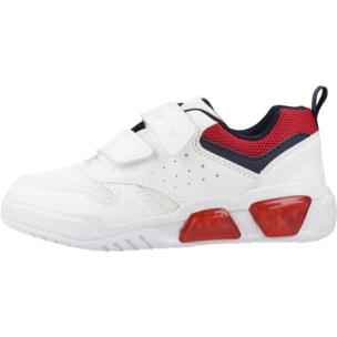 Zapatillas Niño de la marca GEOX  modelo J ILLUMINUS BOY BLANCO
