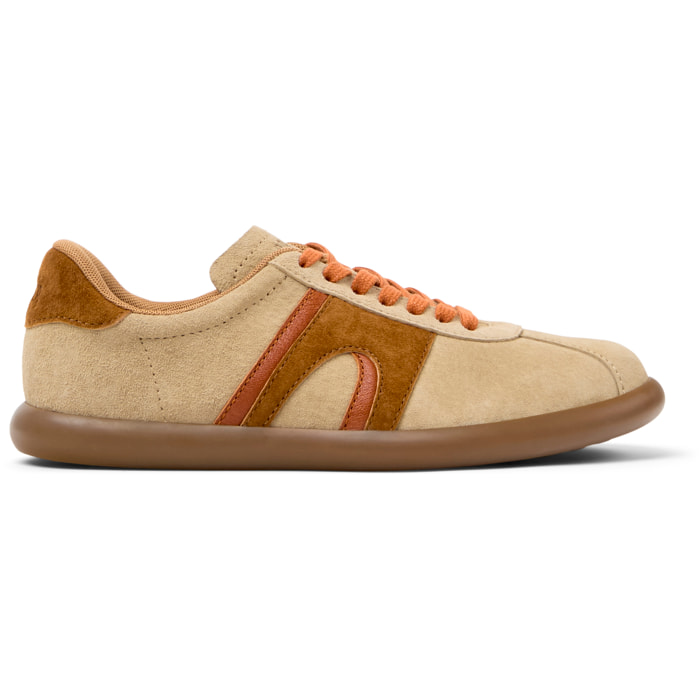 Sneakers - CAMPER Pelotas Soller Twins - Beige - Pelle nabuk