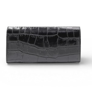 Cartera Cheval Firenze Grant Croc Negro