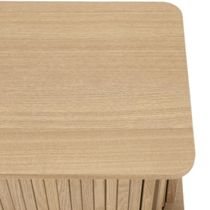 AGATHE - Console 80x30cm en bois couleur naturelle