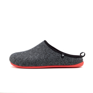 Zapatillas De Casa Lanna Man Rojo & Grafito