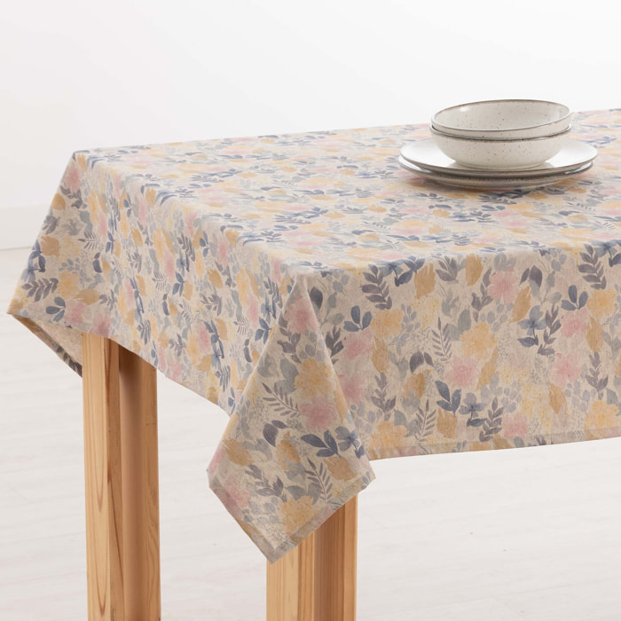 Nappe en résine anti-taches lin 0120-274