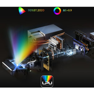 Vidéoprojecteur home cinéma HISENSE PT1 4K, ultra courte focale, tri-laser, IMAX Enhanced, Dolby Vision