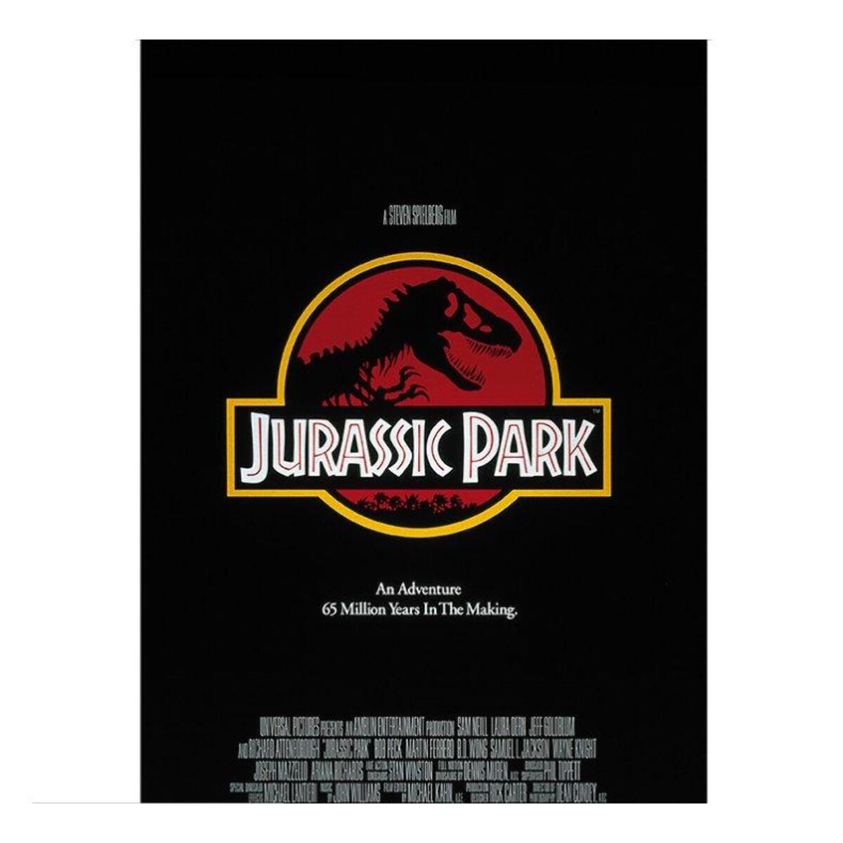 Jurassic Park Poster del Film di Jurassic Park 91.5 x 61 cm ABYStyle