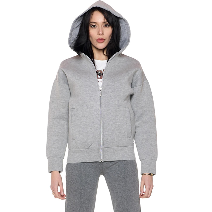 Giacca in neoprene invernale con spacco sul retro da donna 'Pearl'