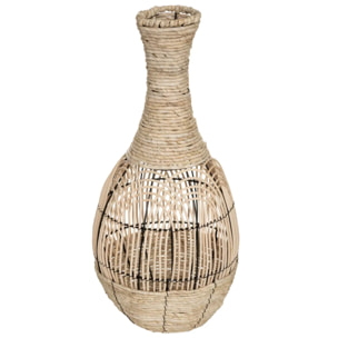 Vase rotin H63cm