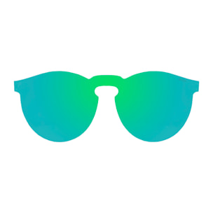 Gafas de sol OCEAN LONGBEACH - Verde espacial con patillas verde espacial / Verde espacial