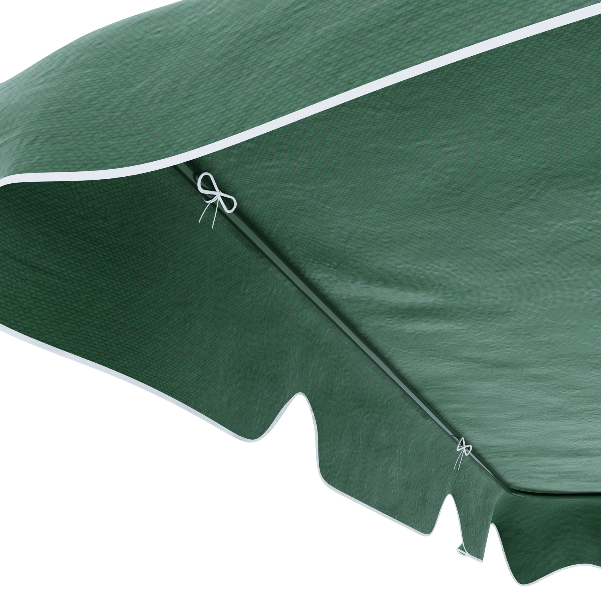 Dondolo 3 Posti Algarve Con Tettuccio Parasole Regolabile Cuscini Imbottiti Struttura Robusta In Acciaio Da Giardino 170 x 110 x 153 cm Verde Bianco