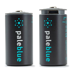Pile rechargeable PALE BLUE USB C Cell (LR14)