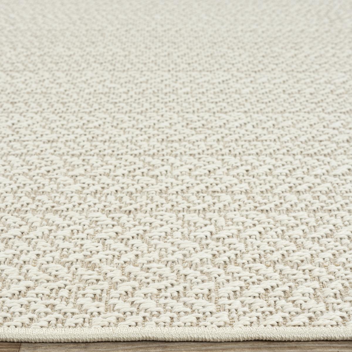 Tapis extérieur intérieur NOLAM 1 aspect jute ton sur ton