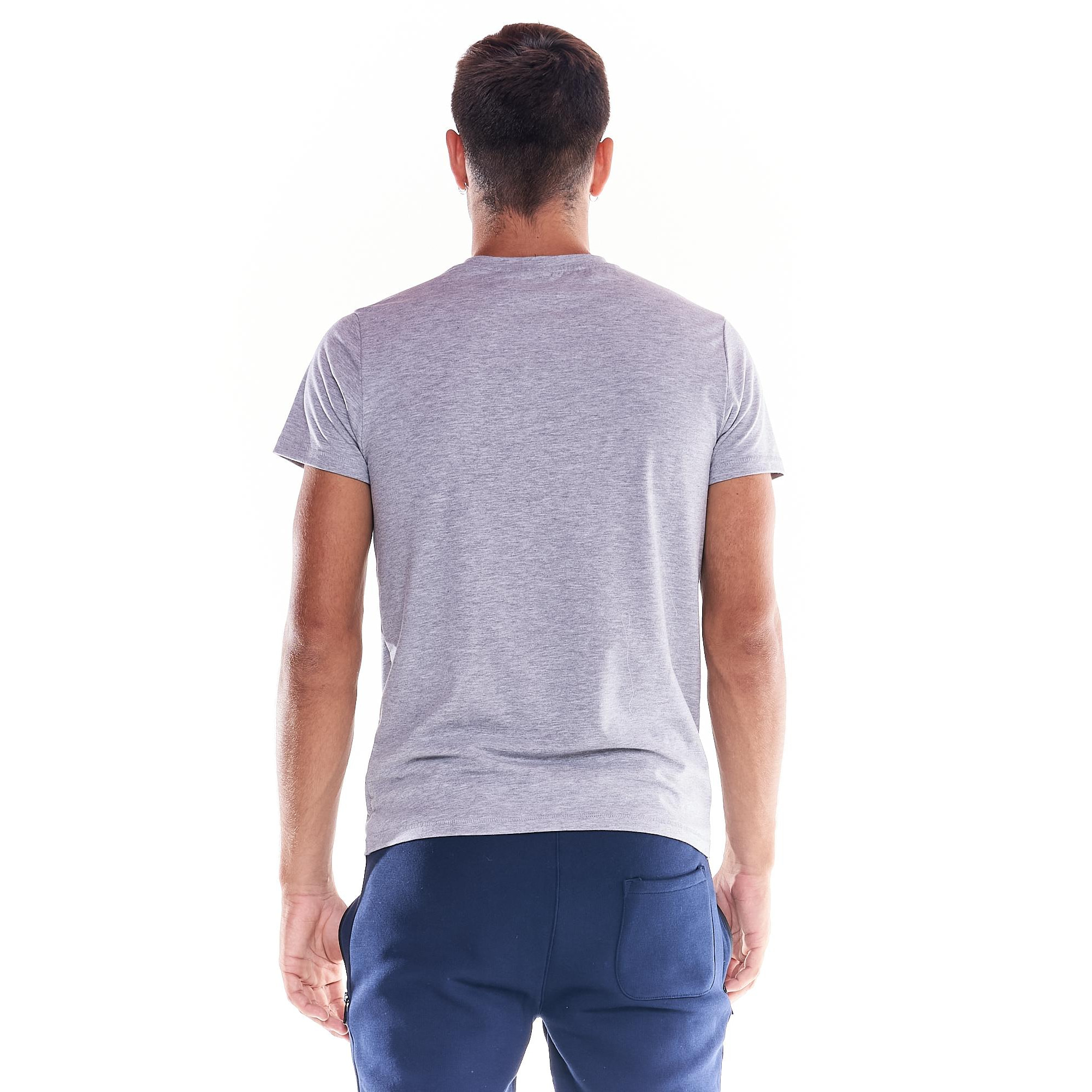 Camiseta de hombre Work Leisure con logo en el hombro