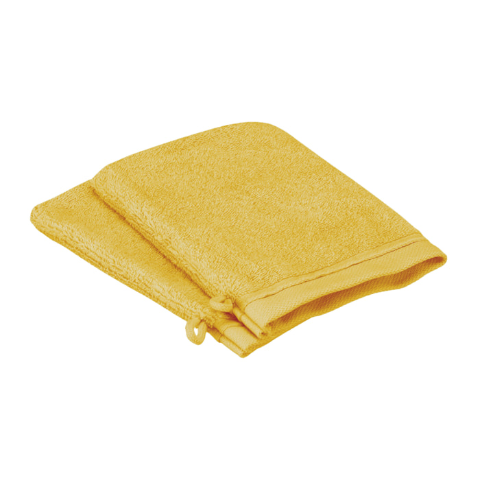 Lot de 2 gants de toilette en coton bio, DOUCEUR NATURE