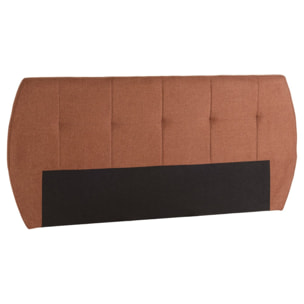 ARTHUR - Tête de lit rembourrée pour lits 160/180cm couleur terracotta