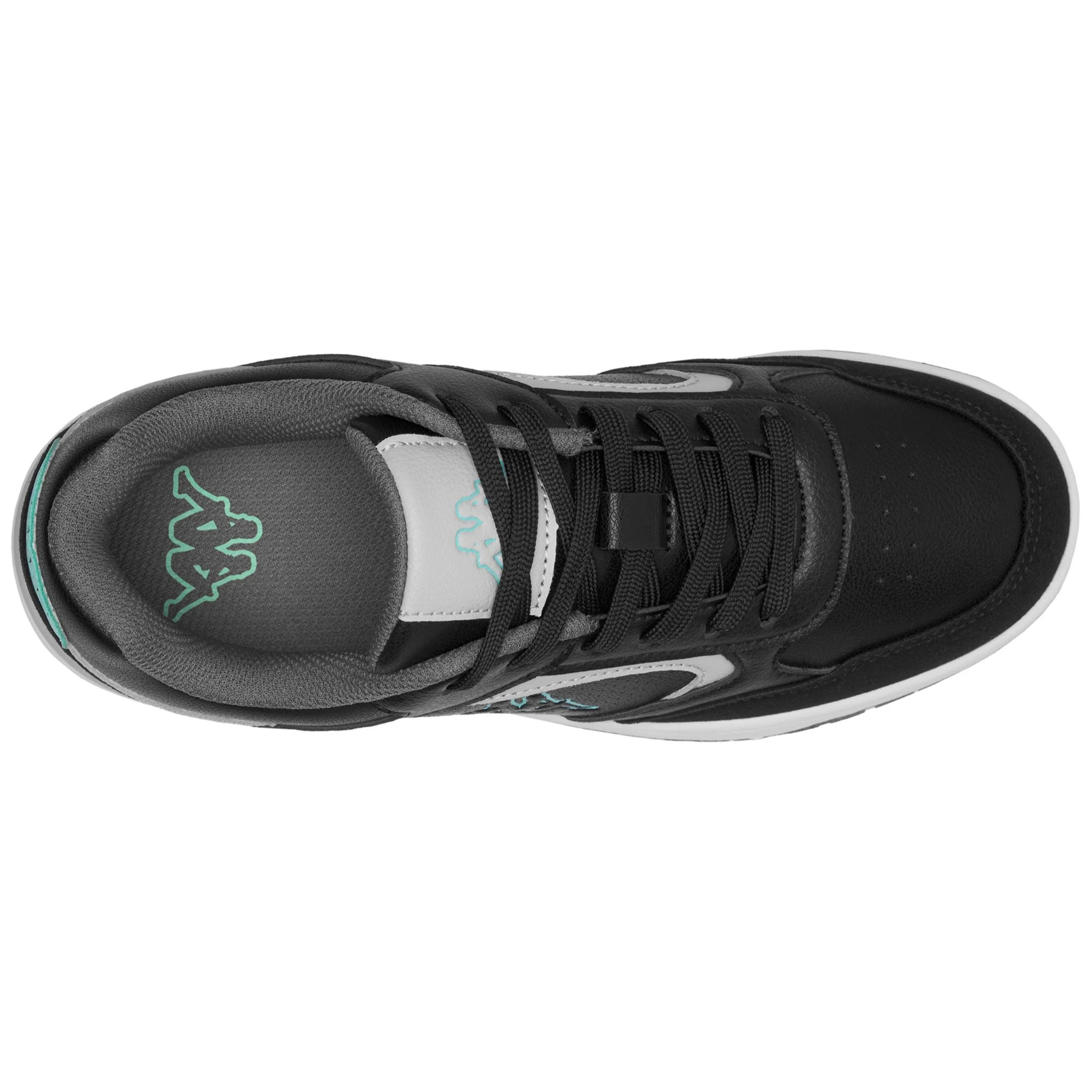 Kappa - Sneakers Uomo Donna Nero - Logo Manis 2.0