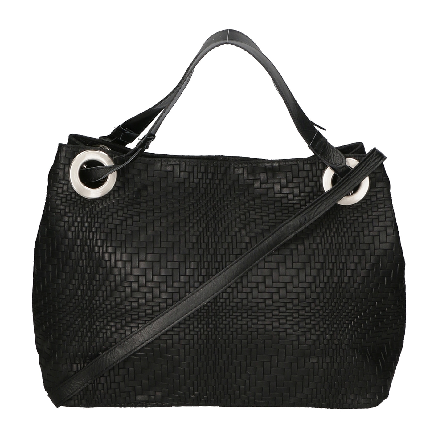 Borsa a spalla da Donna Emilia in Vera Pelle Made in Italy 29x36x13 cm