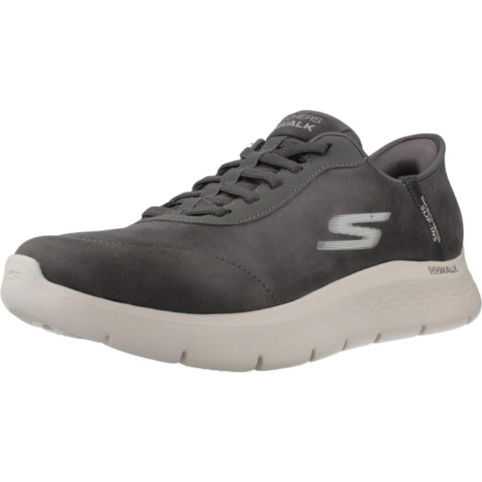 Sneakers De  Hombre Slip - Ins Go Walk Flex - Smoot Gris